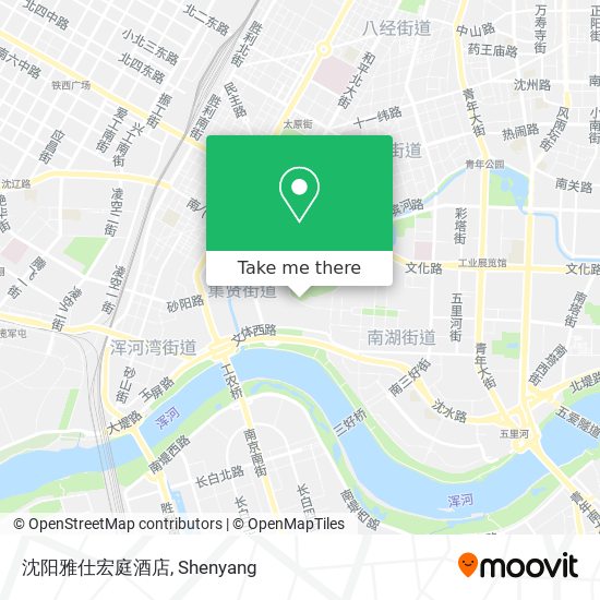 沈阳雅仕宏庭酒店 map