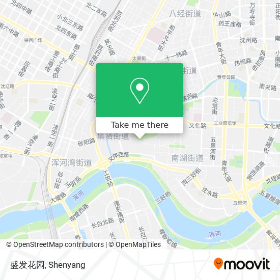 盛发花园 map