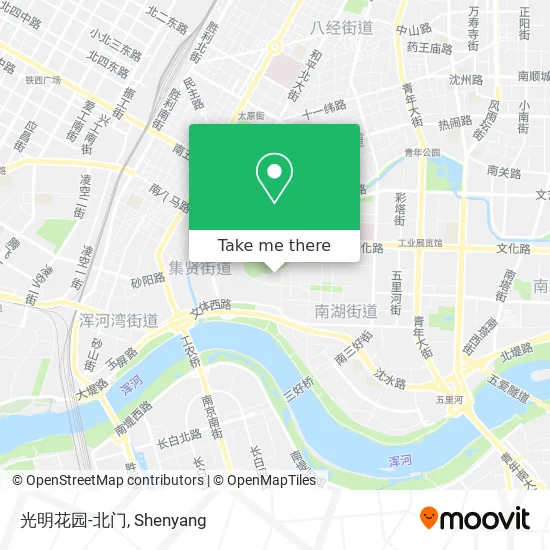 光明花园-北门 map