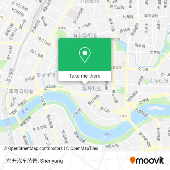 东升汽车装饰 map