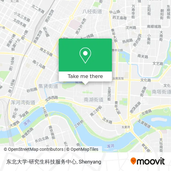 东北大学-研究生科技服务中心 map