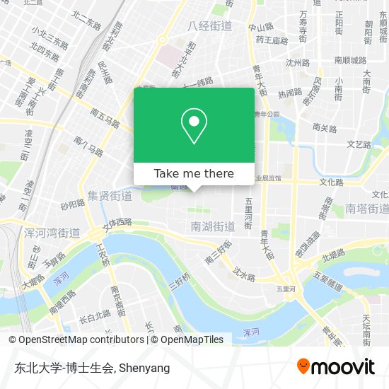 东北大学-博士生会 map