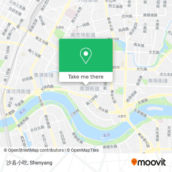沙县小吃 map