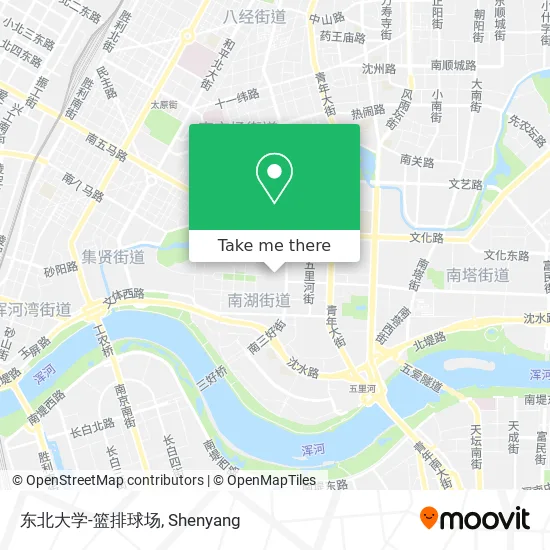 东北大学-篮排球场 map