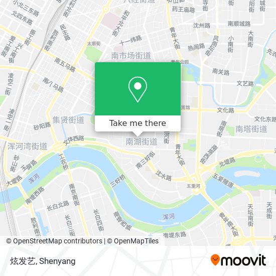 炫发艺 map