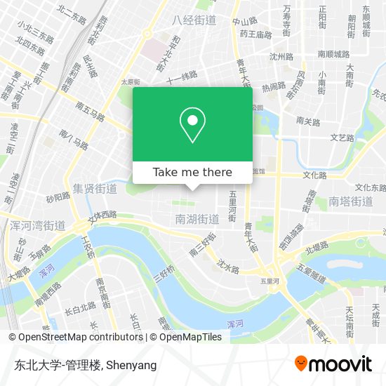 东北大学-管理楼 map