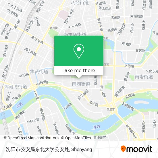 沈阳市公安局东北大学公安处 map