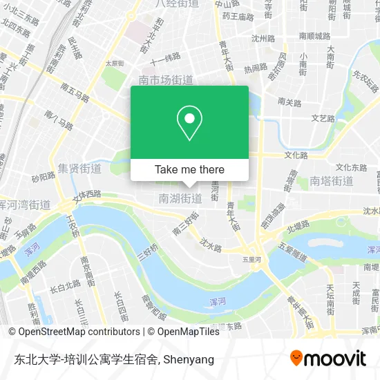东北大学-培训公寓学生宿舍 map