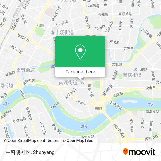 中科院社区 map