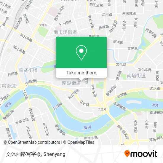 文体西路写字楼 map