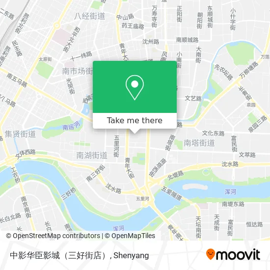 中影华臣影城（三好街店） map