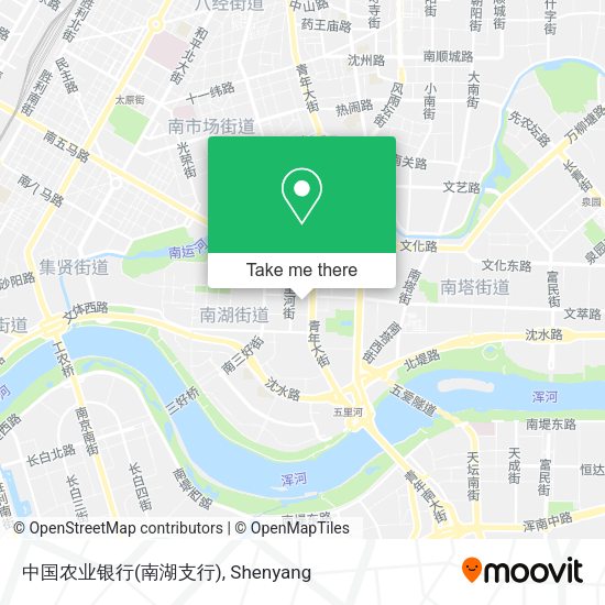 中国农业银行(南湖支行) map