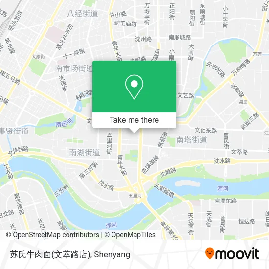 苏氏牛肉面(文萃路店) map