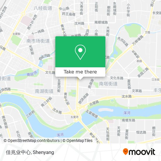 佳兆业中心 map