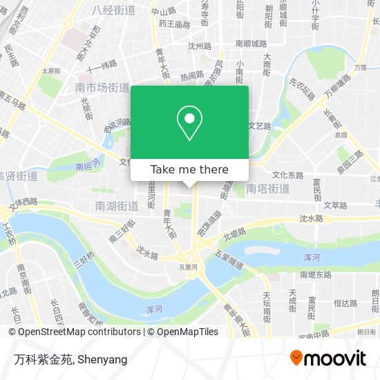 万科紫金苑 map