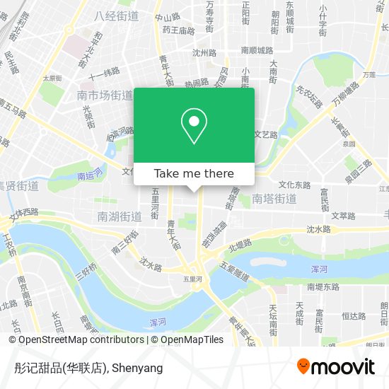 彤记甜品(华联店) map