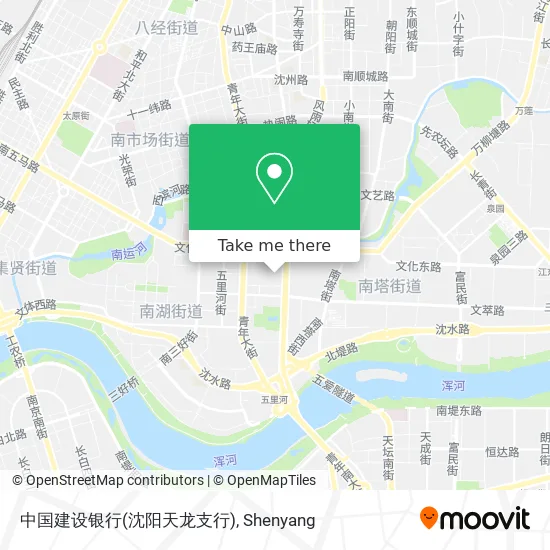 中国建设银行(沈阳天龙支行) map
