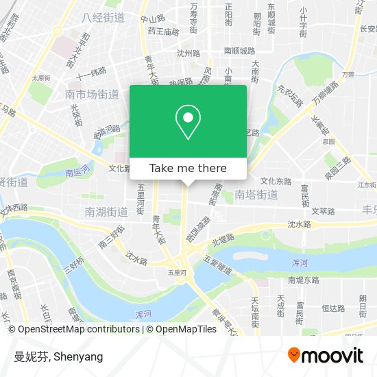 曼妮芬 map