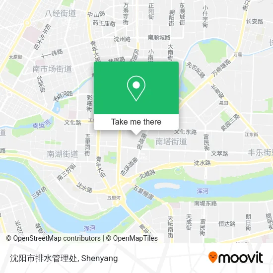 沈阳市排水管理处 map