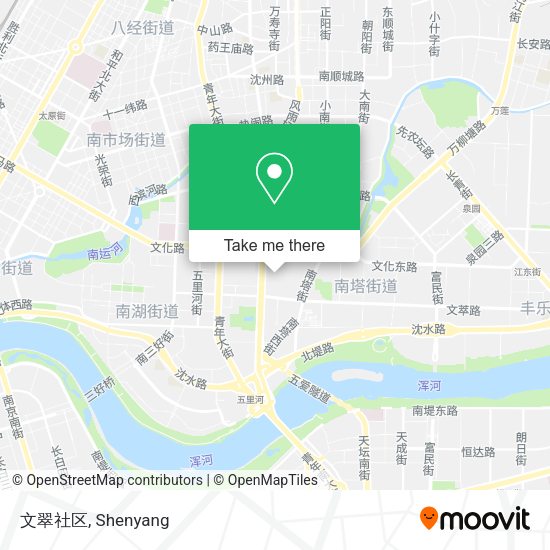 文翠社区 map