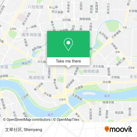 文翠社区 map