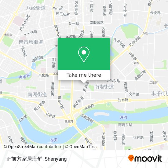正前方家居海鲜 map