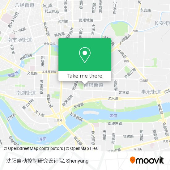 沈阳自动控制研究设计院 map