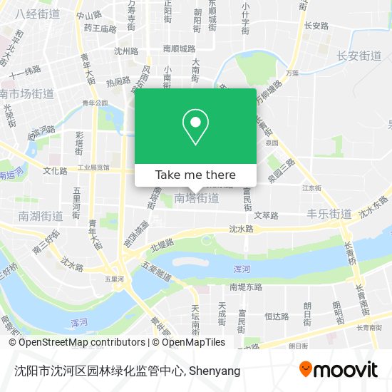 沈阳市沈河区园林绿化监管中心 map
