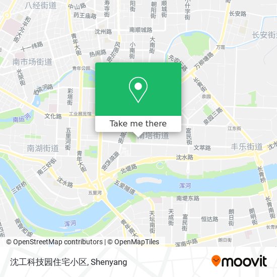 沈工科技园住宅小区 map