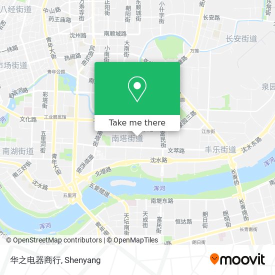 华之电器商行 map