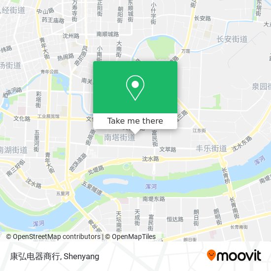 康弘电器商行 map