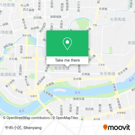 中科小区 map