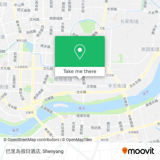 巴里岛假日酒店 map