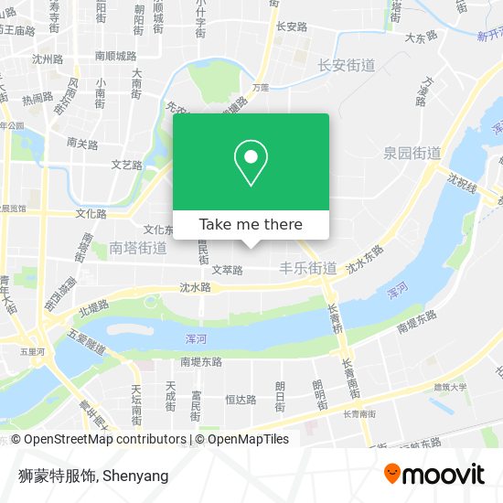 狮蒙特服饰 map