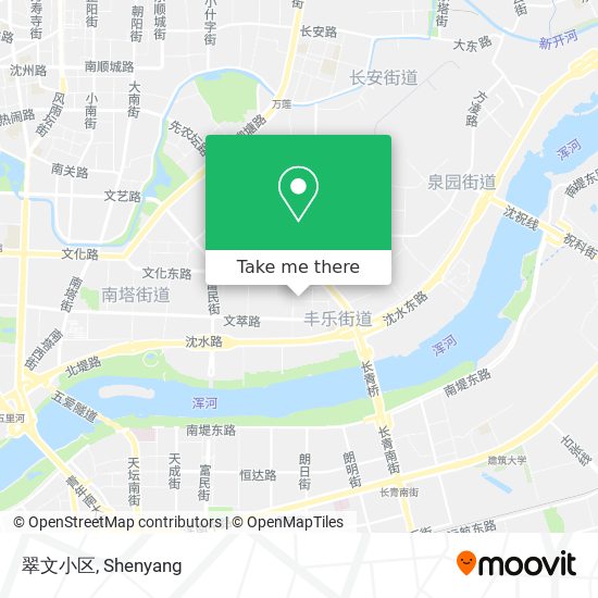 翠文小区 map
