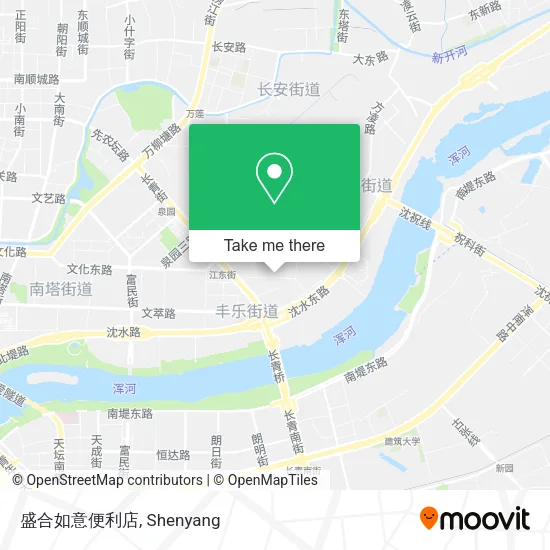 盛合如意便利店 map