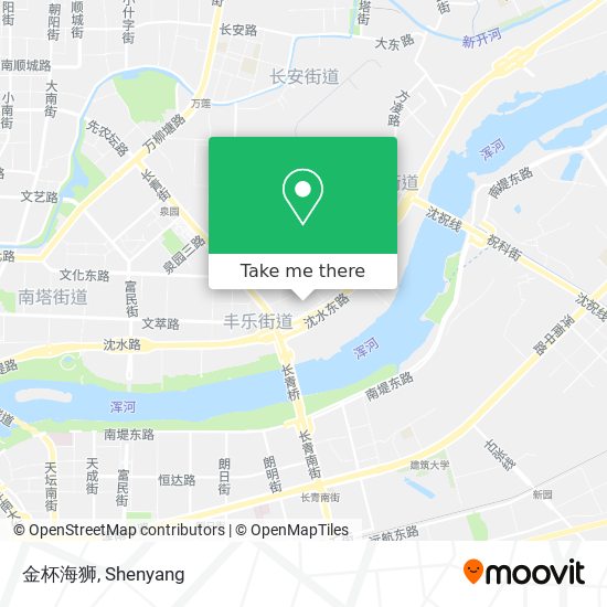 金杯海狮 map