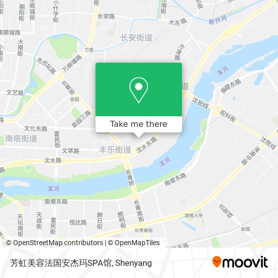 芳虹美容法国安杰玛SPA馆 map