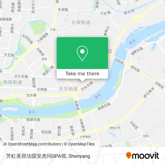 芳虹美容法国安杰玛SPA馆 map
