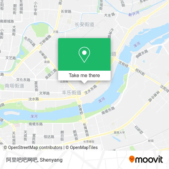 阿里吧吧网吧 map