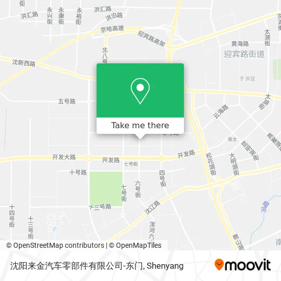 沈阳来金汽车零部件有限公司-东门 map