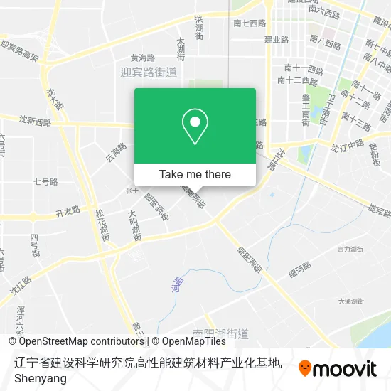 辽宁省建设科学研究院高性能建筑材料产业化基地 map