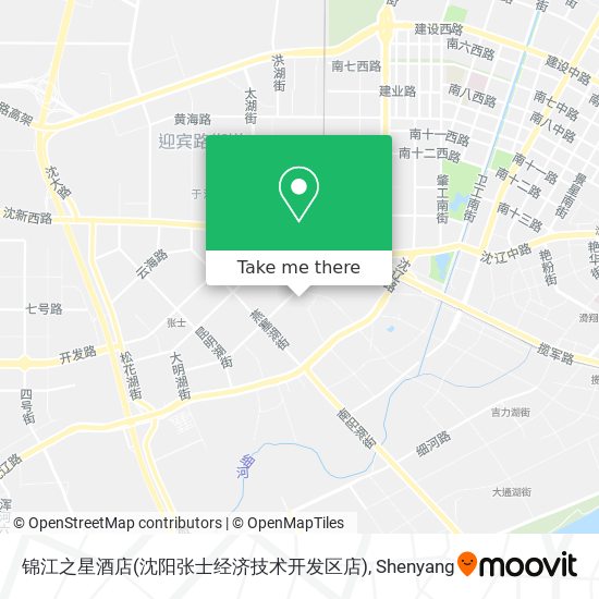 锦江之星酒店(沈阳张士经济技术开发区店) map