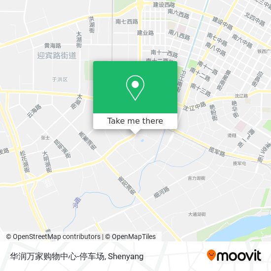 华润万家购物中心-停车场 map