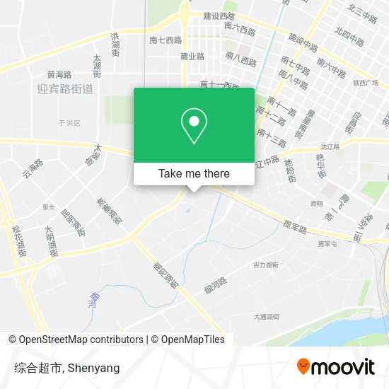 综合超市 map