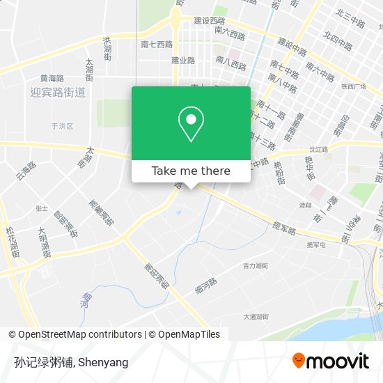 孙记绿粥铺 map