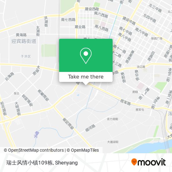 瑞士风情小镇109栋 map