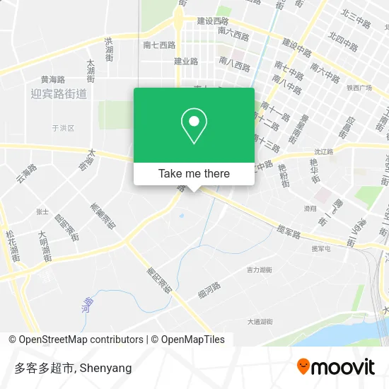 多客多超市 map
