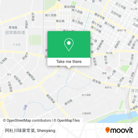 阿杜川味家常菜 map