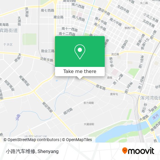 小路汽车维修 map